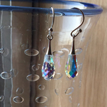 スワロフスキーしずくピアス