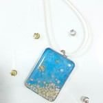 星の砂浜ペンダント