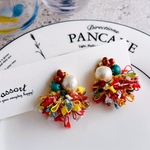 - 麗 -  スターチスの箱庭 pierce & earring
