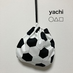 新入荷❤️大きめサイズ巾着　サッカー好き⚽️サッカーボール巾着⚽️  