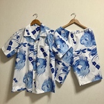 アロハシャツ パンツ セット　大相撲 浴衣反物より作製　ご注文のお品