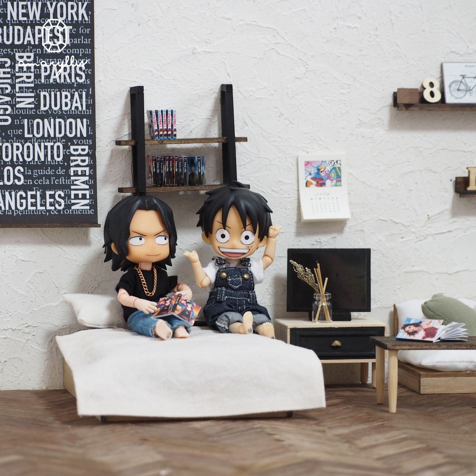 ドールハウス　ミニチュア　ハンドメイド　ねんどろいど　アンティーユ アンティーユボディ×ねんどろいどヘッド #ねんどろいど