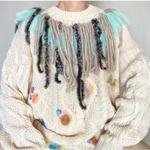 remake knit  "a"