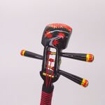 かんざし「三味線」漆黒２４８ 紅葉