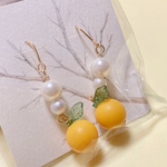 ゆずパールイヤリングピアス