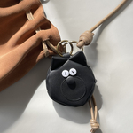 レザーのねこ　おトボけチャームポーチ《限定商品》
