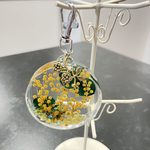 春の花ミモザキーホルダーハーバリウム💐