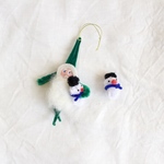 mall santa 〈large〉 ・・have a snowman