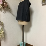ウール　チャコール　ベスト💕