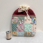 パッチワーク巾着袋