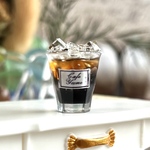 121 ＊小さなアイスコーヒー＊　ミニチュアドリンク　シルバニア　ドールハウス　レジン　カフェ　喫茶店