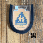 交通安全ワッペンカバー 1年生 入学  黒