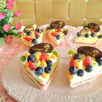 安価♪　フルーツたっぷりの華やかなタルト　★メモスタンド