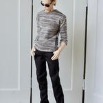 オビツ30サイズ　カットソーとパンツのセット
