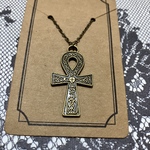 [初心者作品]ヴィンテージ風ネックレス No.3 古代エジプト