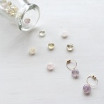 天然石：candy stone earring
