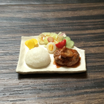 ●和風ハンバーグ・プレート●ミニチュアフード