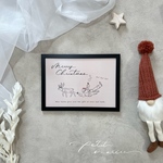 KAMI Christmas ❁﻿ クリスマスポスター　ツリー　サンタ