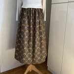 ☆SALE  シャツコールプリント　ブリティッシュ"フォレストガーデン"