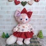 Sリーナベル チャーム付きクリスマスコスチューム