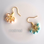 送料無料♡ベリーベリーピアス*イヤリング*樹脂ノンホールピアス*