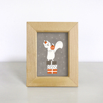 XMAS・りす　ミニ額