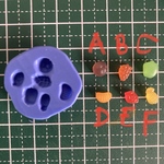 ミニチュアグミ　キャンディ　お菓子　フルーツ　粘土　型　シリコンモールド