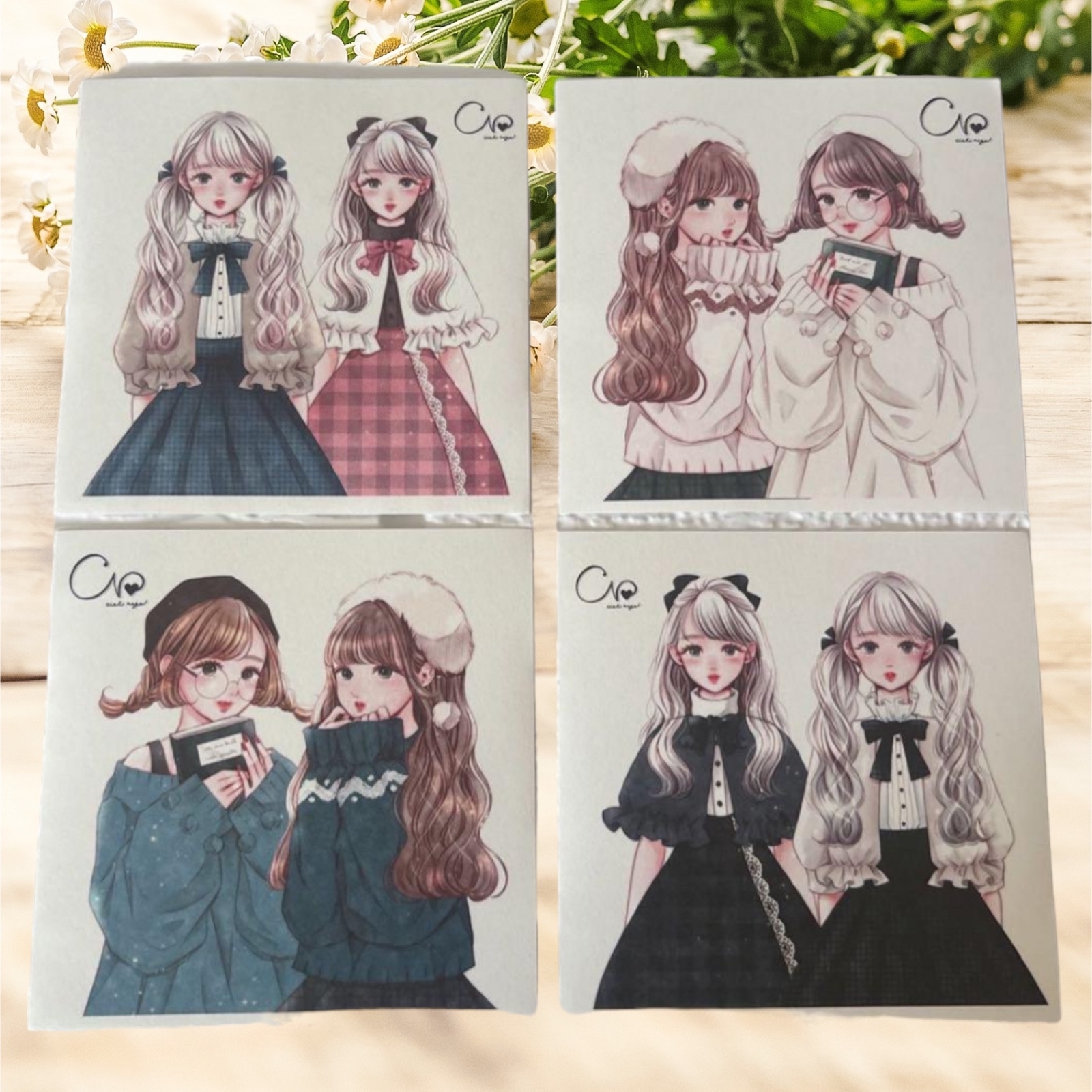 七色の海様 コラボステッカー - cou sweet | minne 国内最大級の