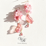 幻想花蝶 Sweet Color [いちごみるく] ピアス・イヤリング