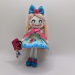 ハンドメイドドールチャーム　バックチャーム　お人形