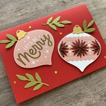 【クリスマスカード】オーナメント