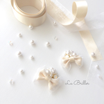 《再販》June Bride＊Ribon×Pearl ピアス