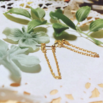 再再販 シンプルチェーンピアス