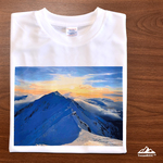 伯耆大山 雪山 Tシャツ ドライ 吸水速乾 山 登山 アウトドア