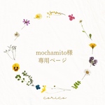 mochamito様専用のページになります❤️