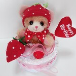arisu様オーダー品　バースデーケーキ ベア  choco*bear