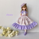 リカちゃん服　ブライス服　ラベンダーラブ💜