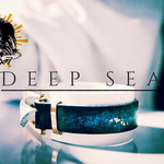 深海Lapis　レザーブレスレット