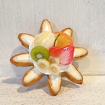 ☆ クッキーパフェ・フラワー(ミニチュアフェイクスイーツ)