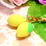 【2個】夏のこつぶレモン【ストラップ】