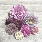 18 造花 花材 髪飾り マム 菊 パーツ アーティフィシャルフラワー 青　ブルー　こん色　椿　つばき　ツバキ
