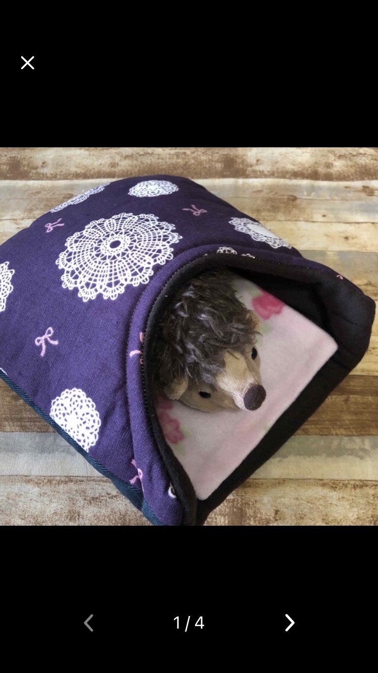 ハリネズミ寝袋 - ペットグッズの人気通販 | minne byGMOペパボ 国内