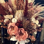 Sweet Chic キングプロテア&ピオニーbouquet アンティークピンクワイン