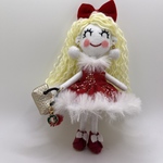 ハンドメイドドールチャーム　バックチャーム　お人形