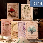 D148★素材紙6種類セット★コラージュにも★
