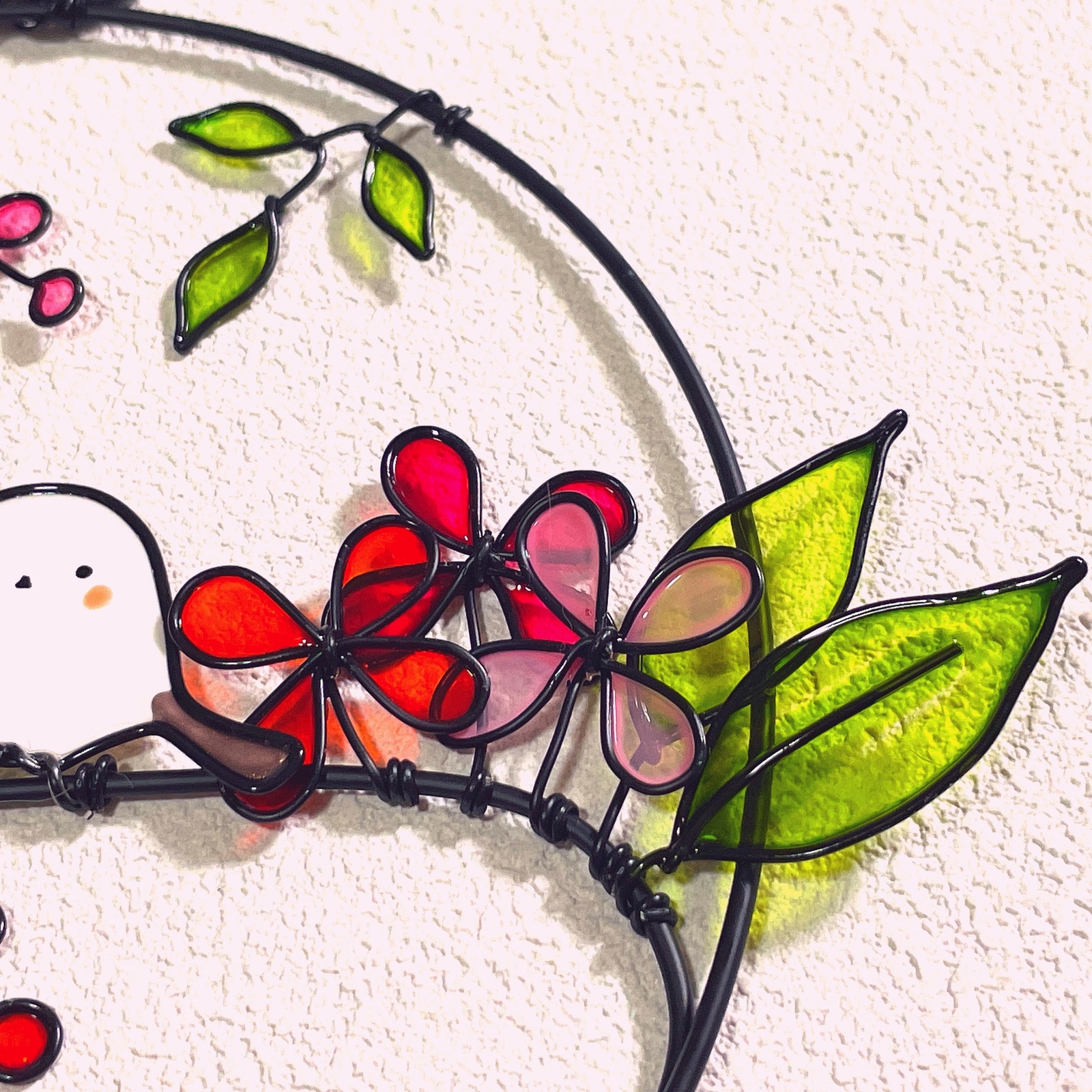 【WL SE＊＊シマエナガ】ディップアート　ワイヤーアート　ワイヤークラフト WL SE＊＊シマエナガ】ディップアートワイヤーアートワイヤークラフト