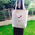 girl ロングLサイズ ロゴトートバッグ