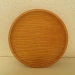木のお皿　ケヤキ　16.8㎝Φ ×2.2㎝