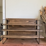 折りたたみ飾り棚　奥行き狭