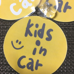 kids in car  吸盤type
